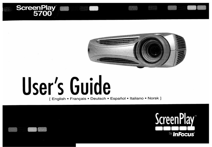 InFocus SP5700 User manual