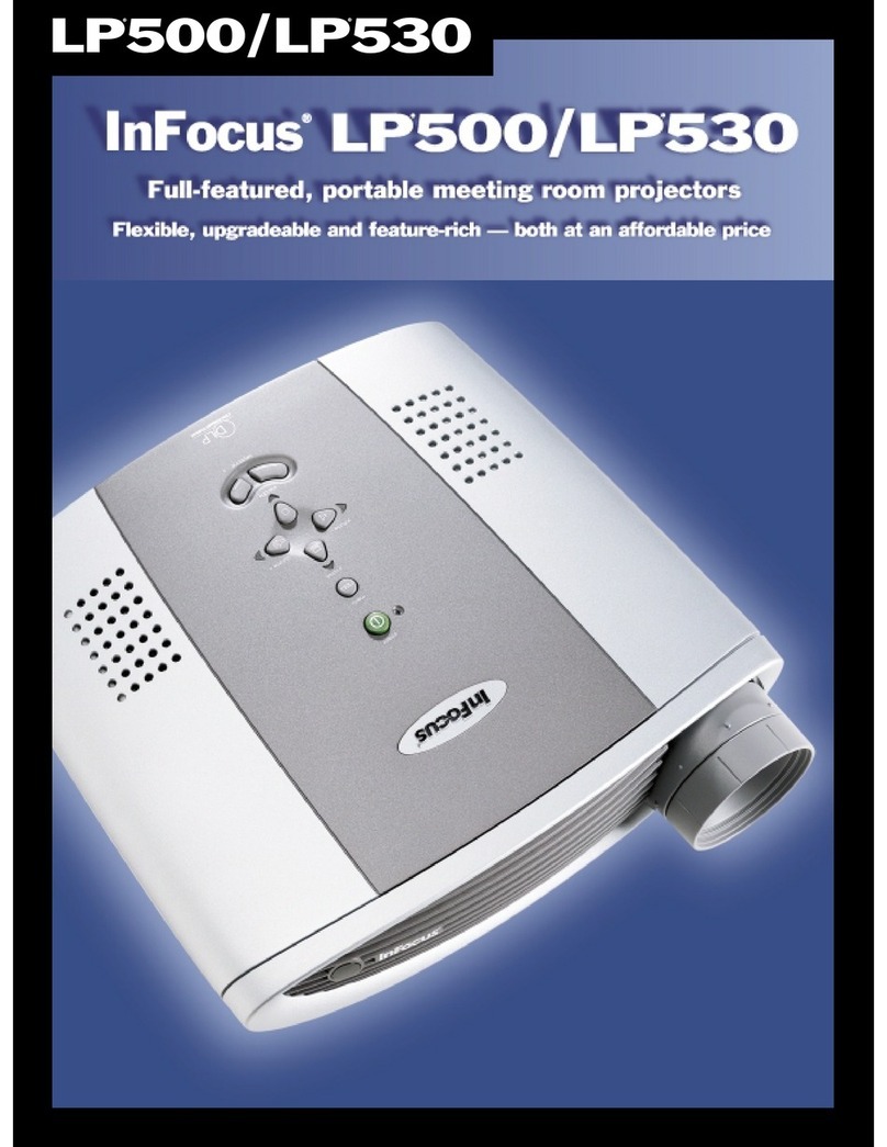 InFocus LP500 User manual
