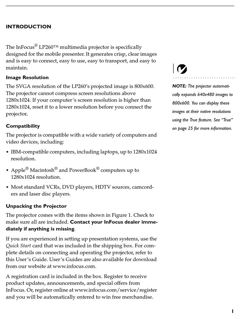 InFocus LP260 introduction