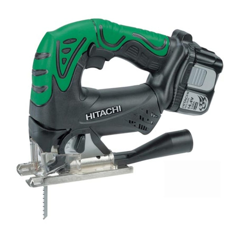 Hitachi CJ 14DL Mounting instructions