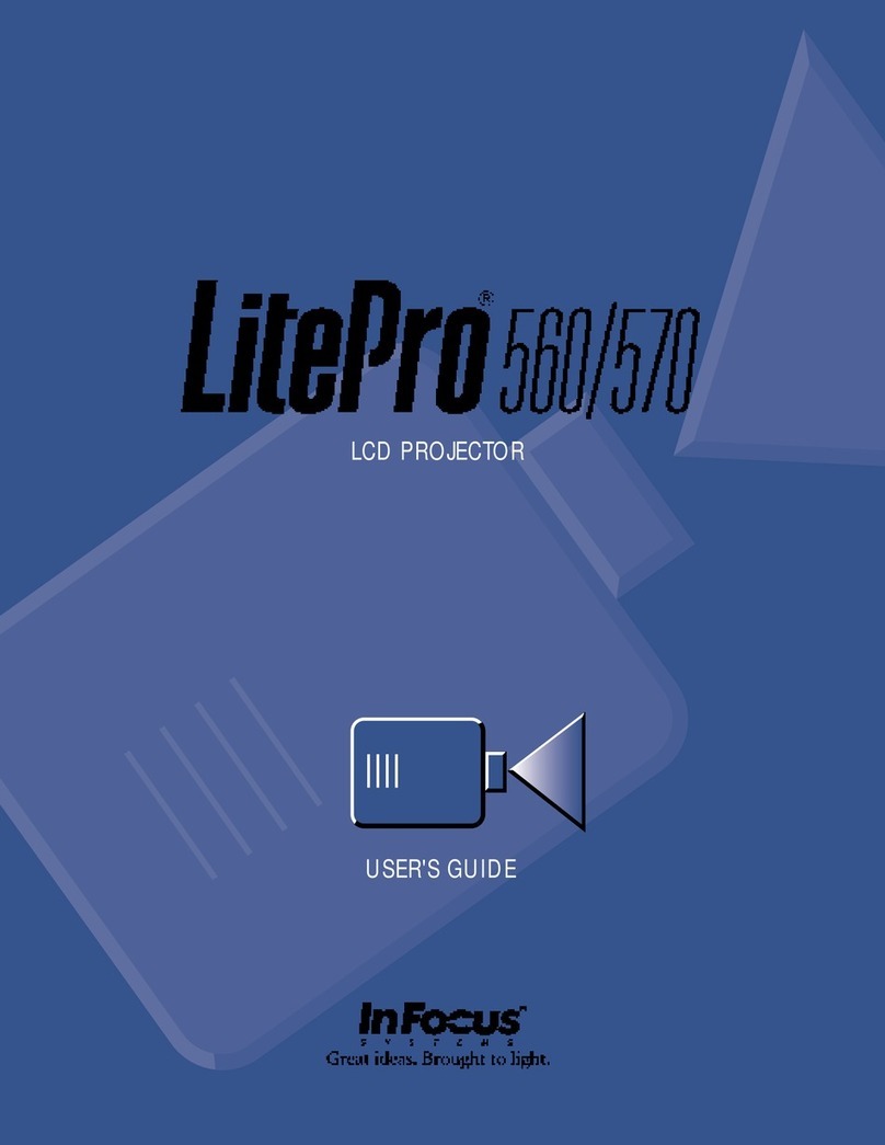 InFocus LitePro 560 User manual