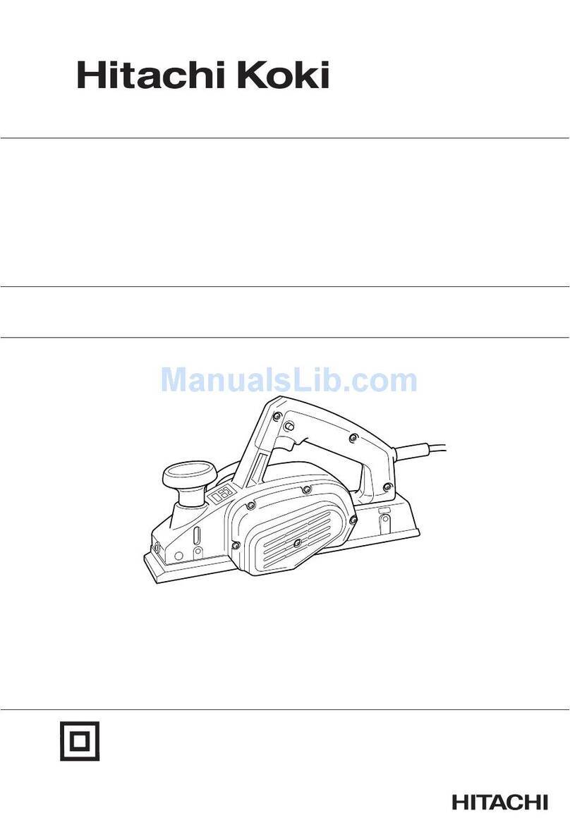 Hitachi Koki P 20SE Handling instructions