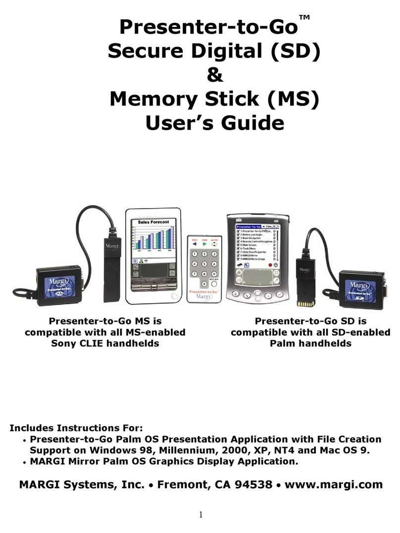 InFocus Secure Digital (SD) & Memory Stick user guide