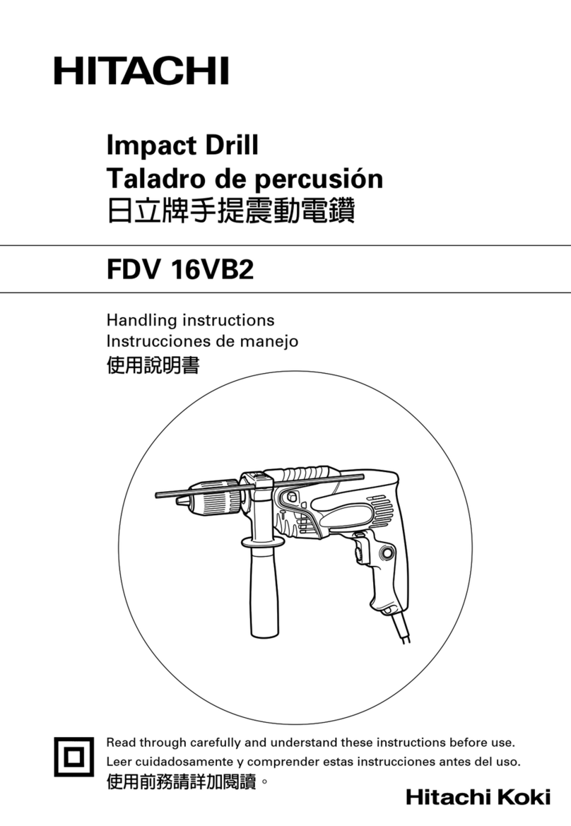 Hitachi FDV 16VB2 User manual