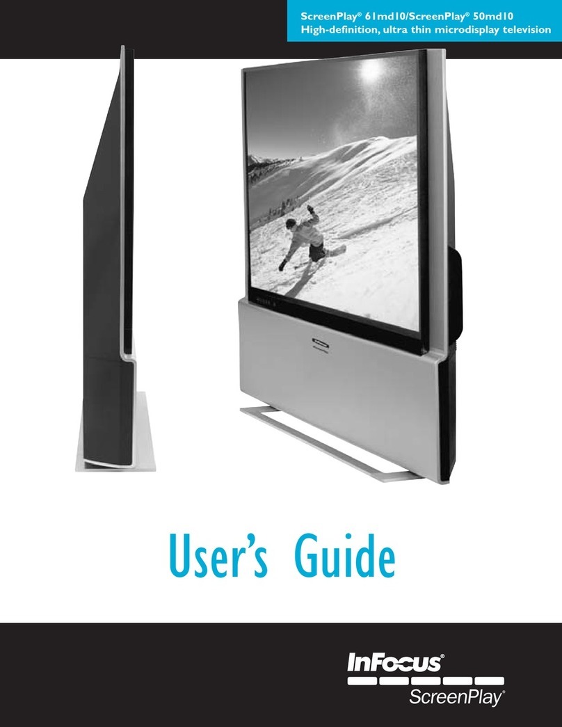 InFocus ScreenPlay 50md10 user guide