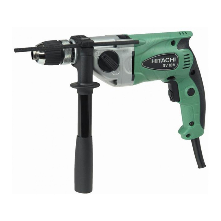 Hitachi DV 18V User manual