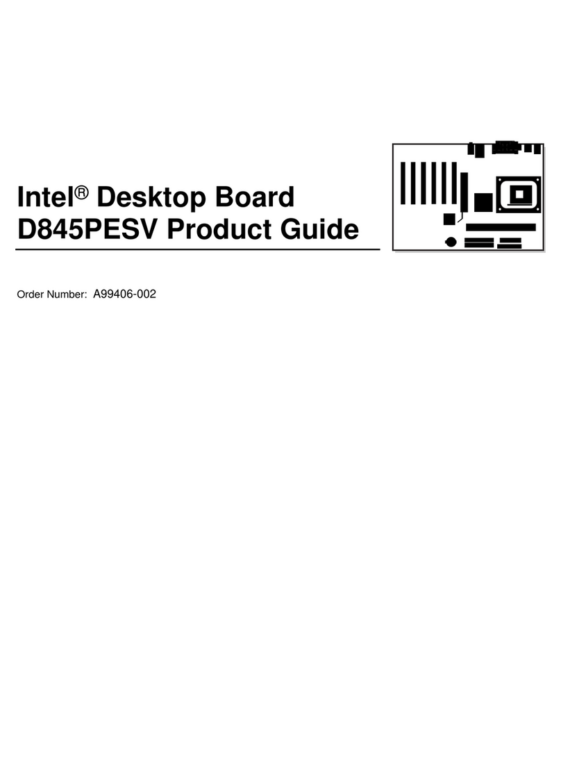 Intel D845PESV User manual