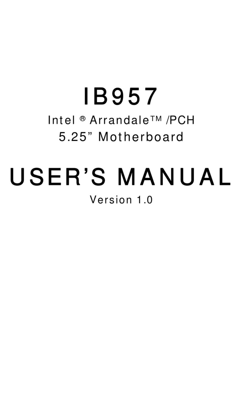 IBASE Technology ARRANDALE IB957 user manual
