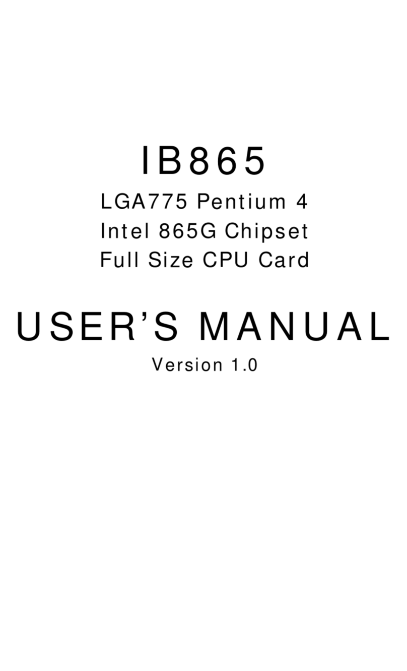 Intel 865G User manual