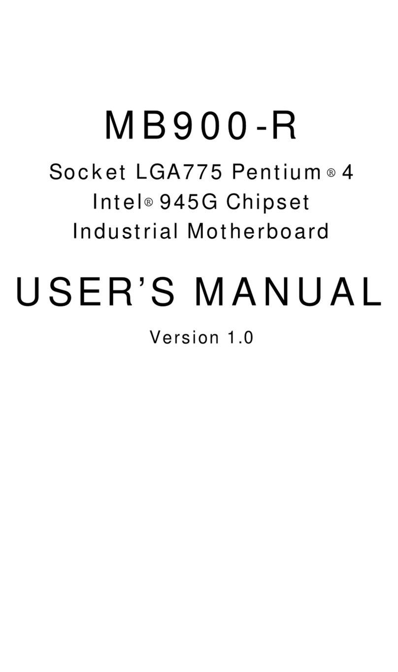 IBASE Technology MB900-R User manual