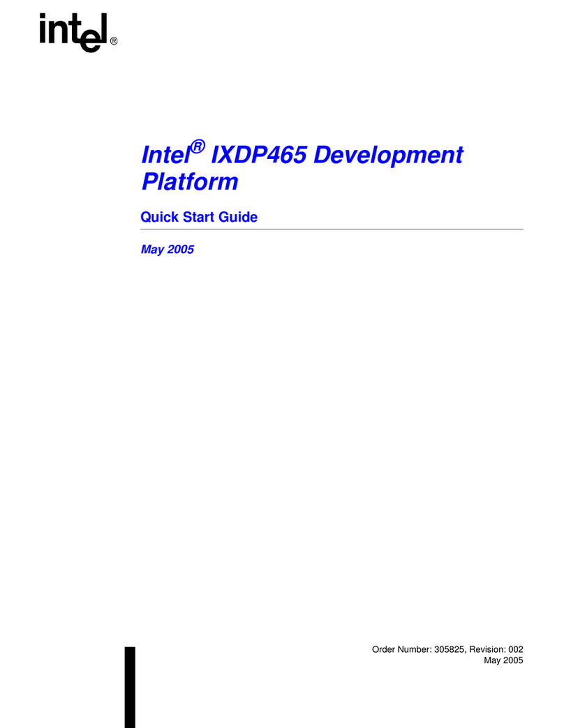 Intel IXDP465 User manual