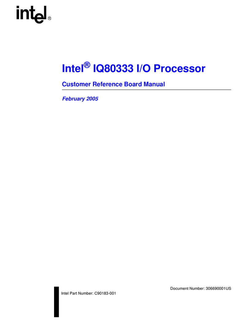 Intel IQ80333 User manual