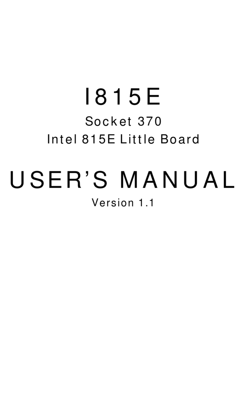 Intel I815E User manual