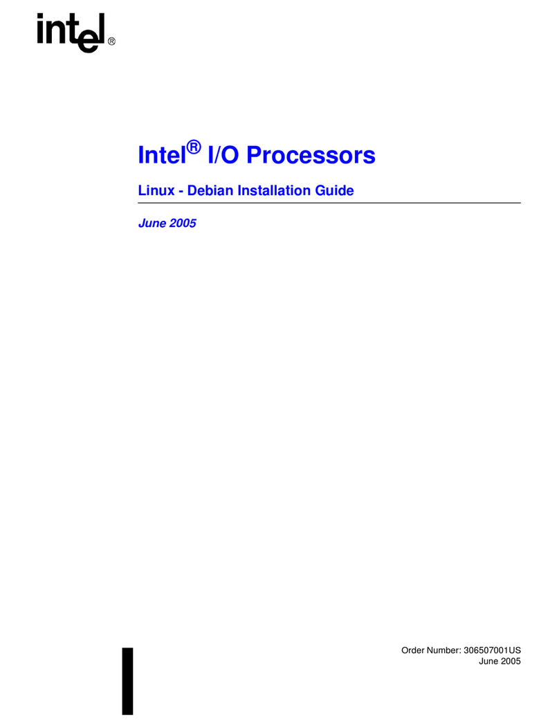 Intel I/O Processor User manual