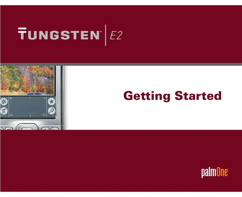 palmOne Tungsten E2 User manual