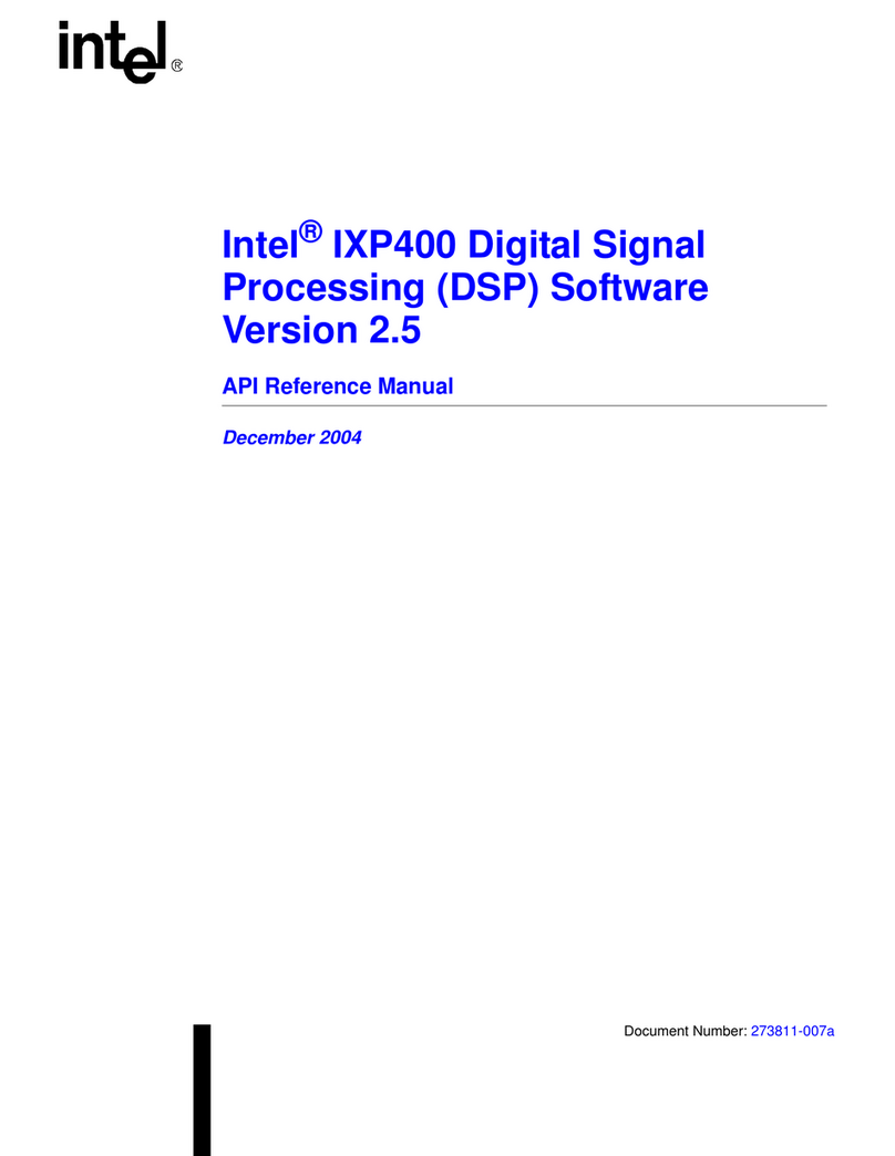 Intel IXP400 user manual