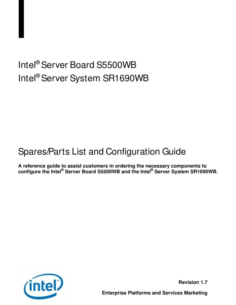 Intel S5500WB User manual
