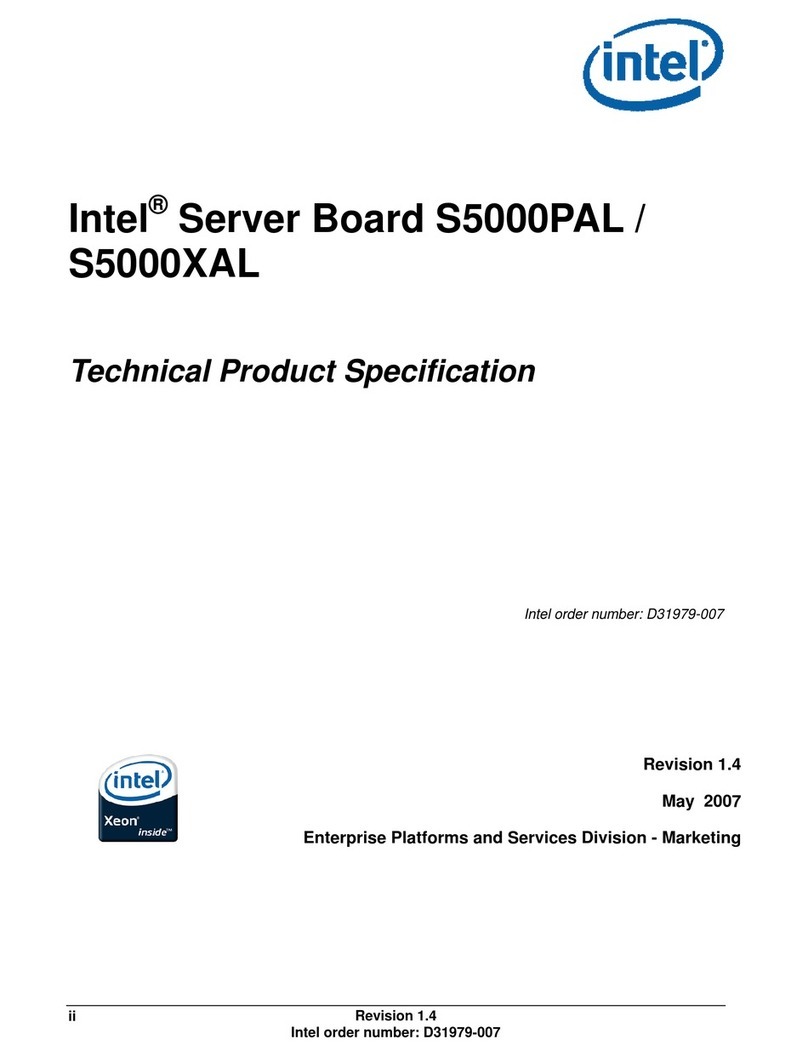 Intel S5000XAL Configuration guide