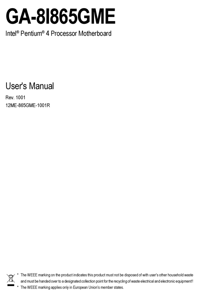 Gigabyte GA-8I865GME user manual