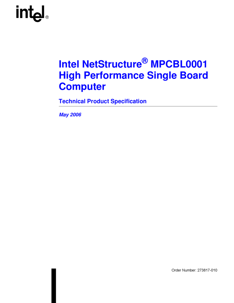 Intel NetStructure MPCBL0001 Configuration guide
