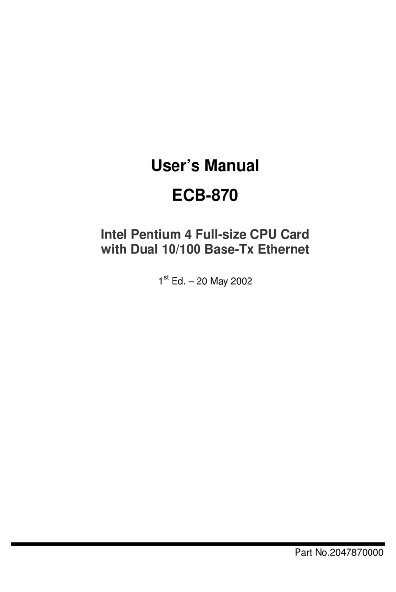 Evalue Technology ECB-870 user manual