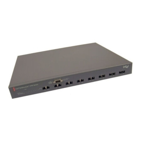 Intel NetStructure 470 user guide