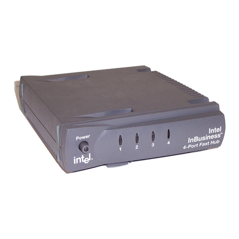 Intel Hubs and Switches User manual