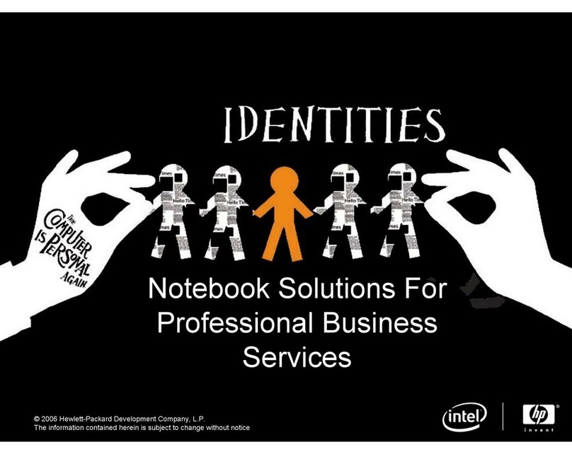 HP 2510p - Notebook PC User manual