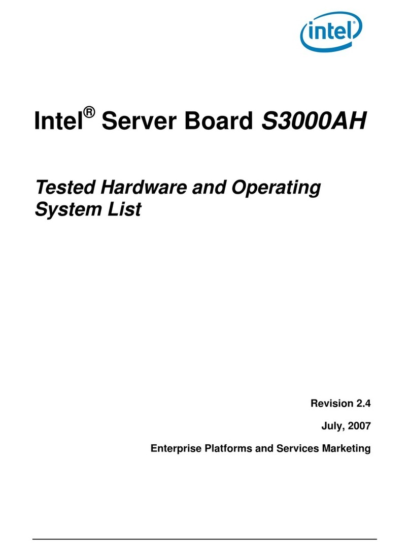 Intel S3000AH Installation guide