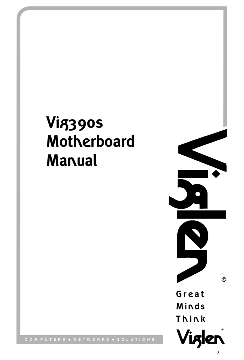 Viglen Motherboard Vig390s User manual