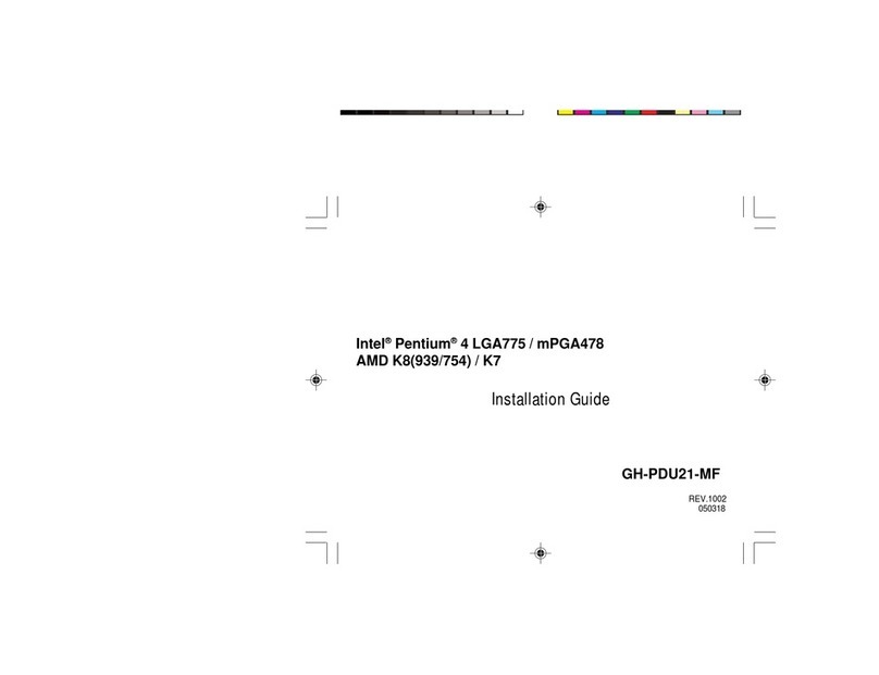 Intel Pentium 4 mPGA478 User manual