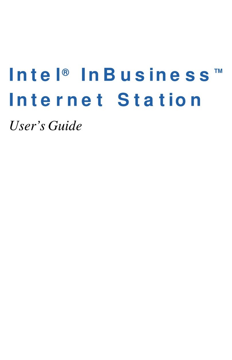 Intel Internet Station user guide Intel Internet Station user guide