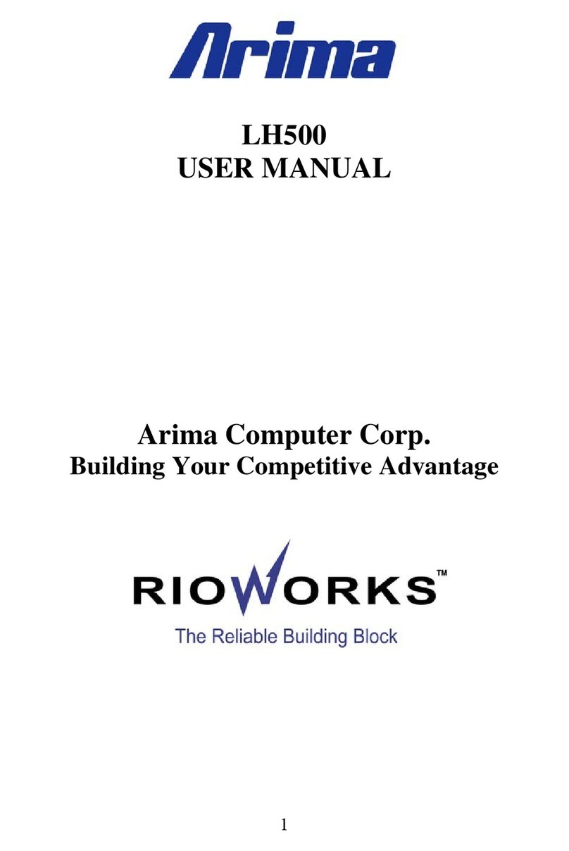ARIMA Arima LH500 user manual