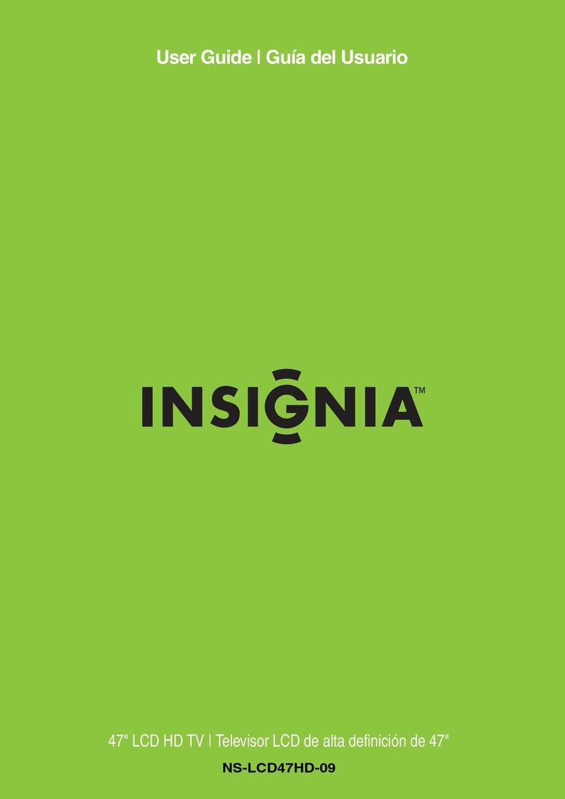 Insignia NS-LCD47HD-09 User manual
