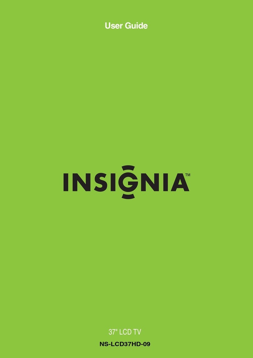 Insignia NS-LCD37HD-09 User manual