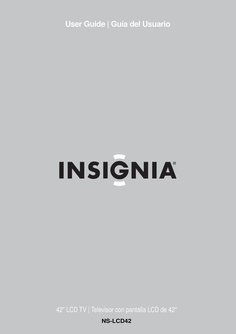 Insignia NS-LCD42 User manual