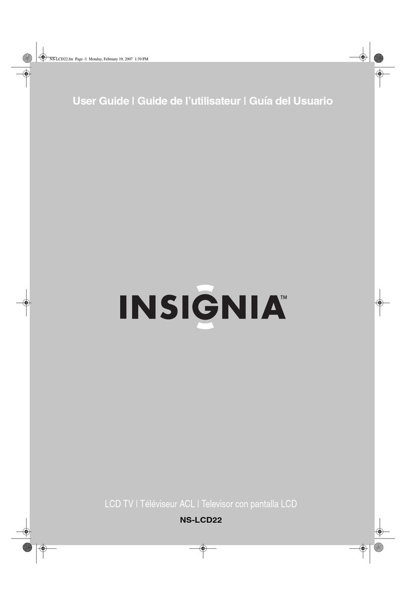 Insignia NS-LCD22 User manual