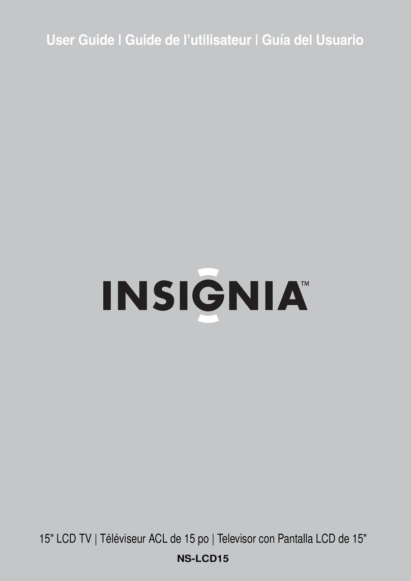 Insignia NS-LCD15 - 15" LCD TV User manual