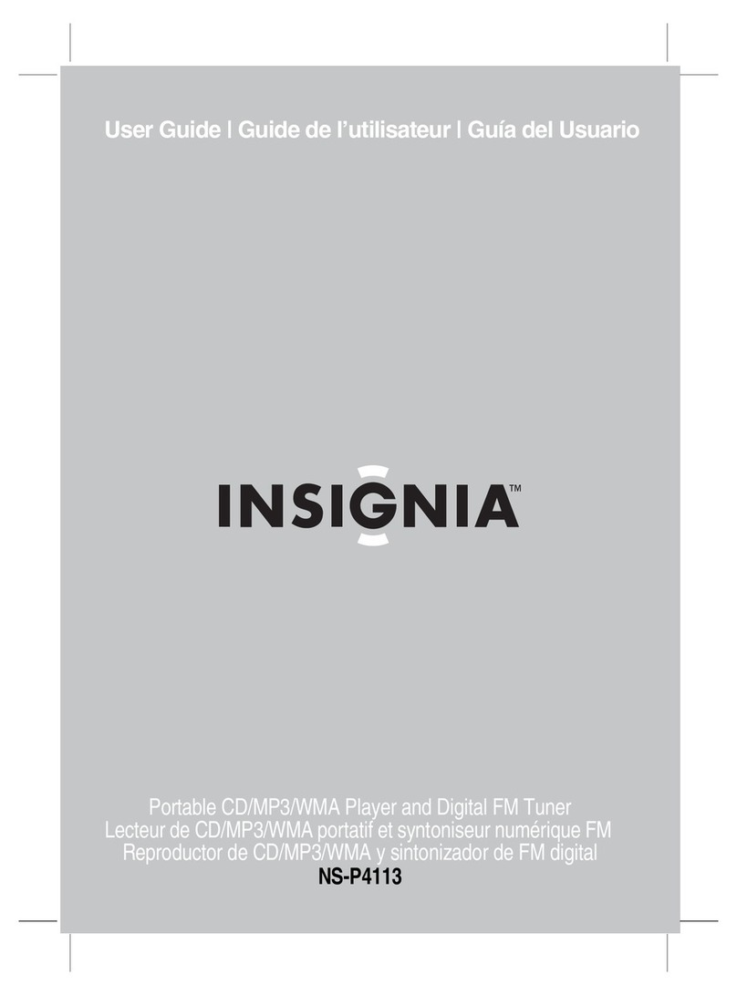 Insignia NS-P4113 user guide