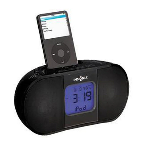 Insignia NS-S4000 - 174; - Digital Clock Radio User manual