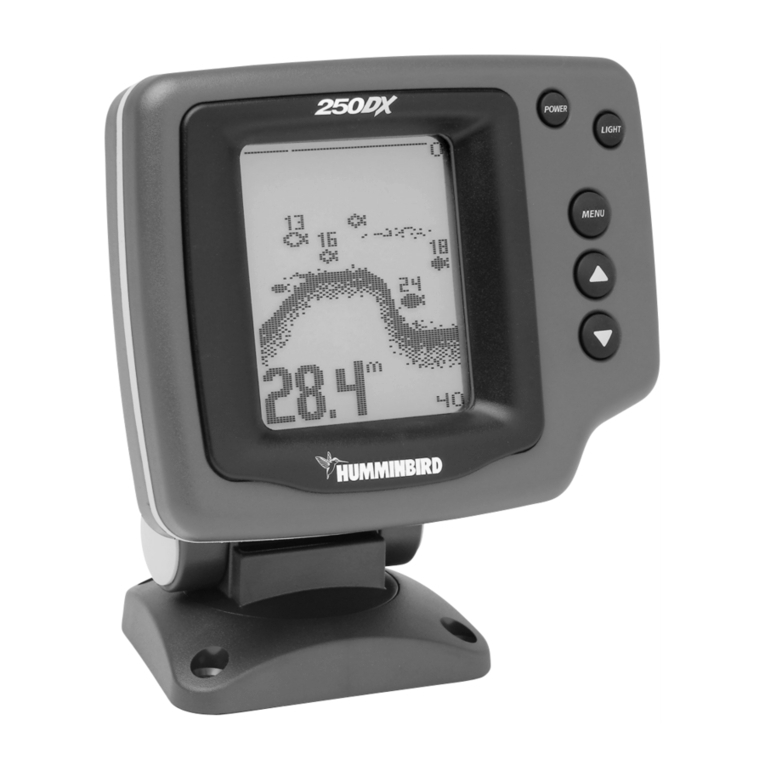 Humminbird DUAL BEAM 250DX Operation manual