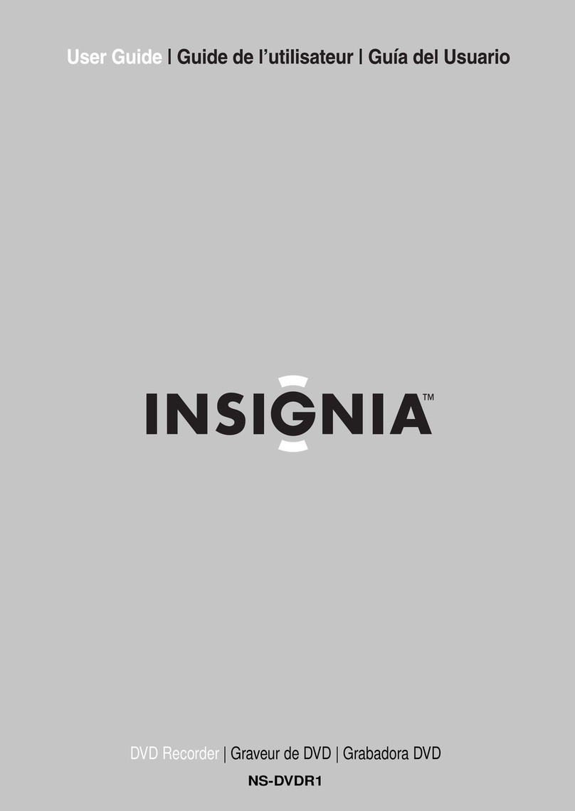 Insignia NS-DVDR1 User manual