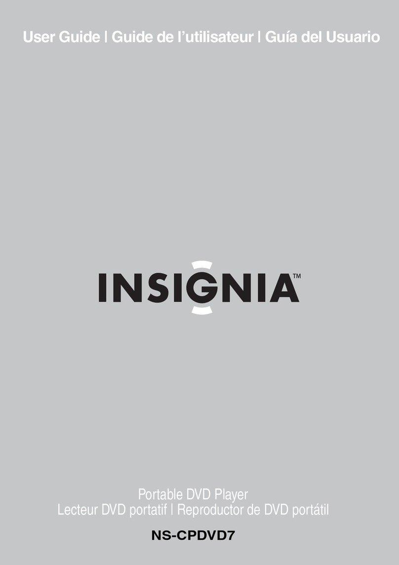 Insignia NS-CPDVD7 User manual