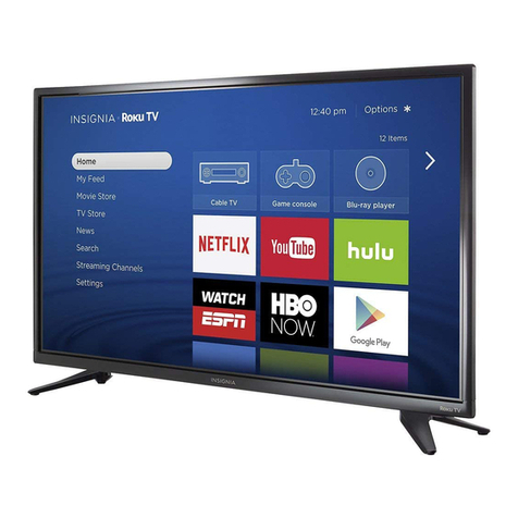 Insignia NS-L32Q09-10A - 31.5" LCD TV User manual