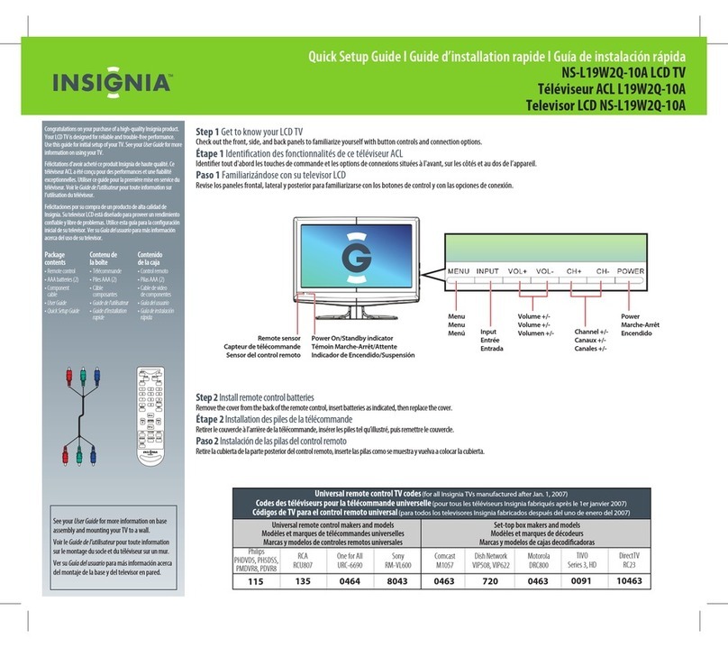 Insignia NS-L19W2Q-10A User manual