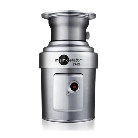InSinkErator Model SS-100 Specifications