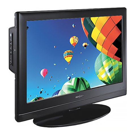 Insignia NS-LDVD26Q-10A - 26" LCD TV Quick setup guide