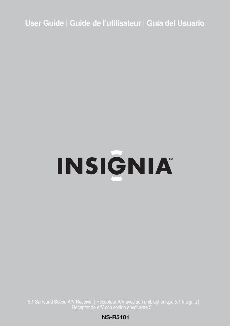 Insignia NS-R5101 user guide Insignia NS-R5101 user guide