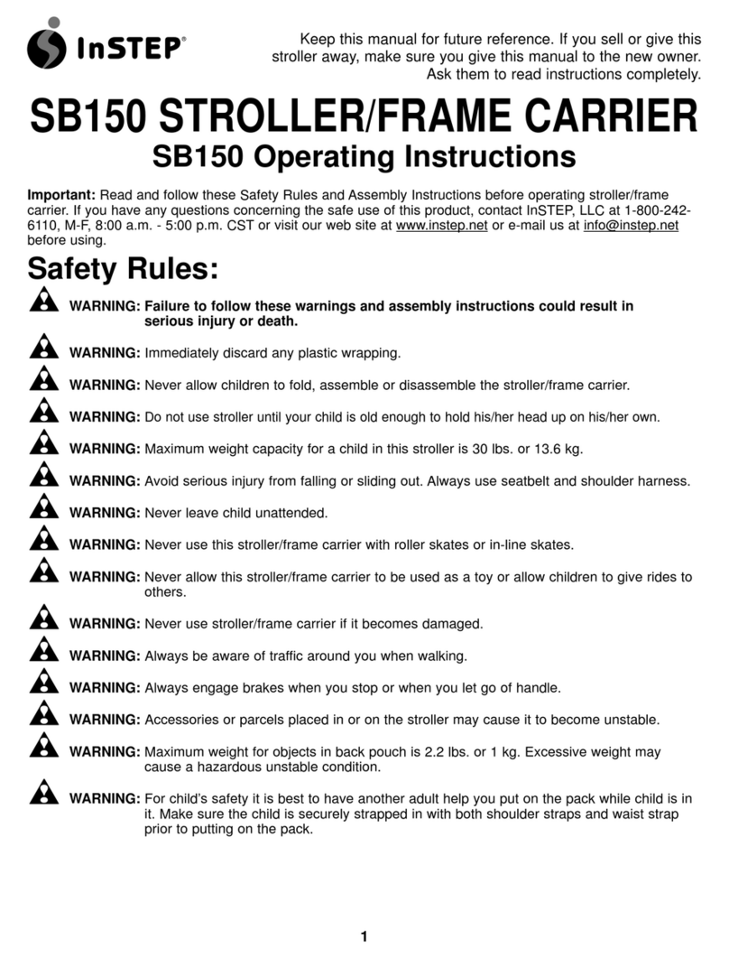 InStep SB150 operating instructions