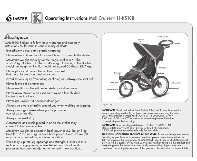 InStep Mall Cruiser 11-KS188 User manual